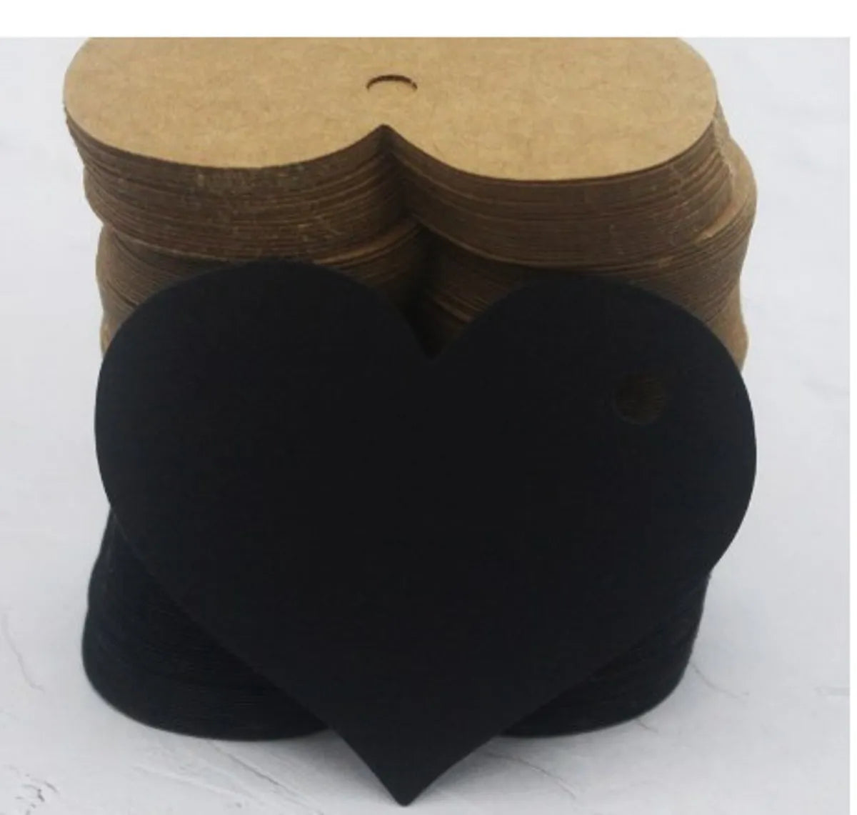 Simple Style Solid Color Paper Card Jewelry Packaging Cardboard