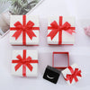 Simple Style Solid Color Paper Jewelry Boxes