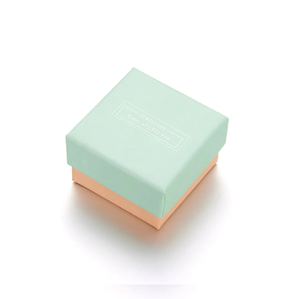 Simple Style Solid Color Paper Printing Jewelry Boxes