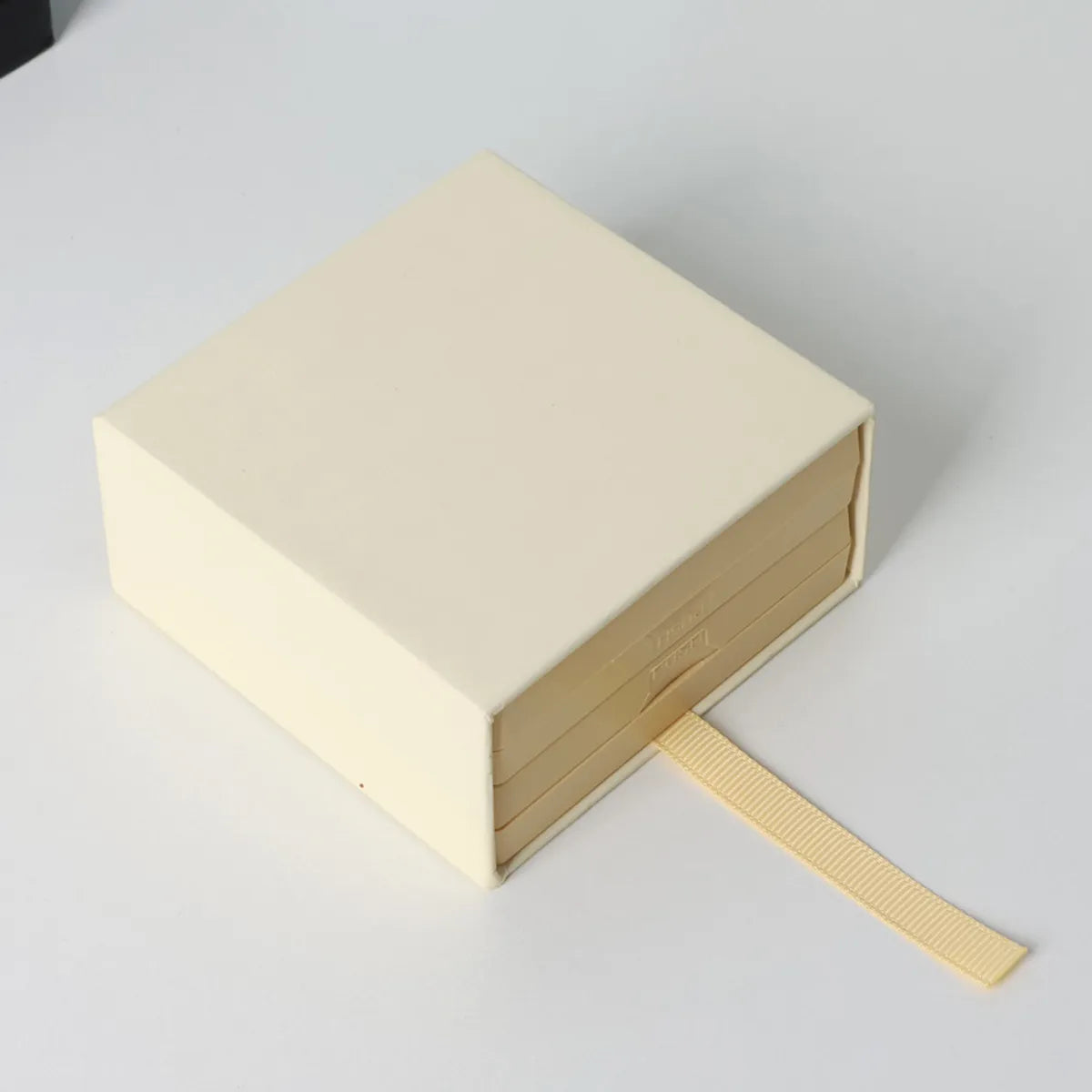 Simple Style Solid Color PE Paper Jewelry Boxes