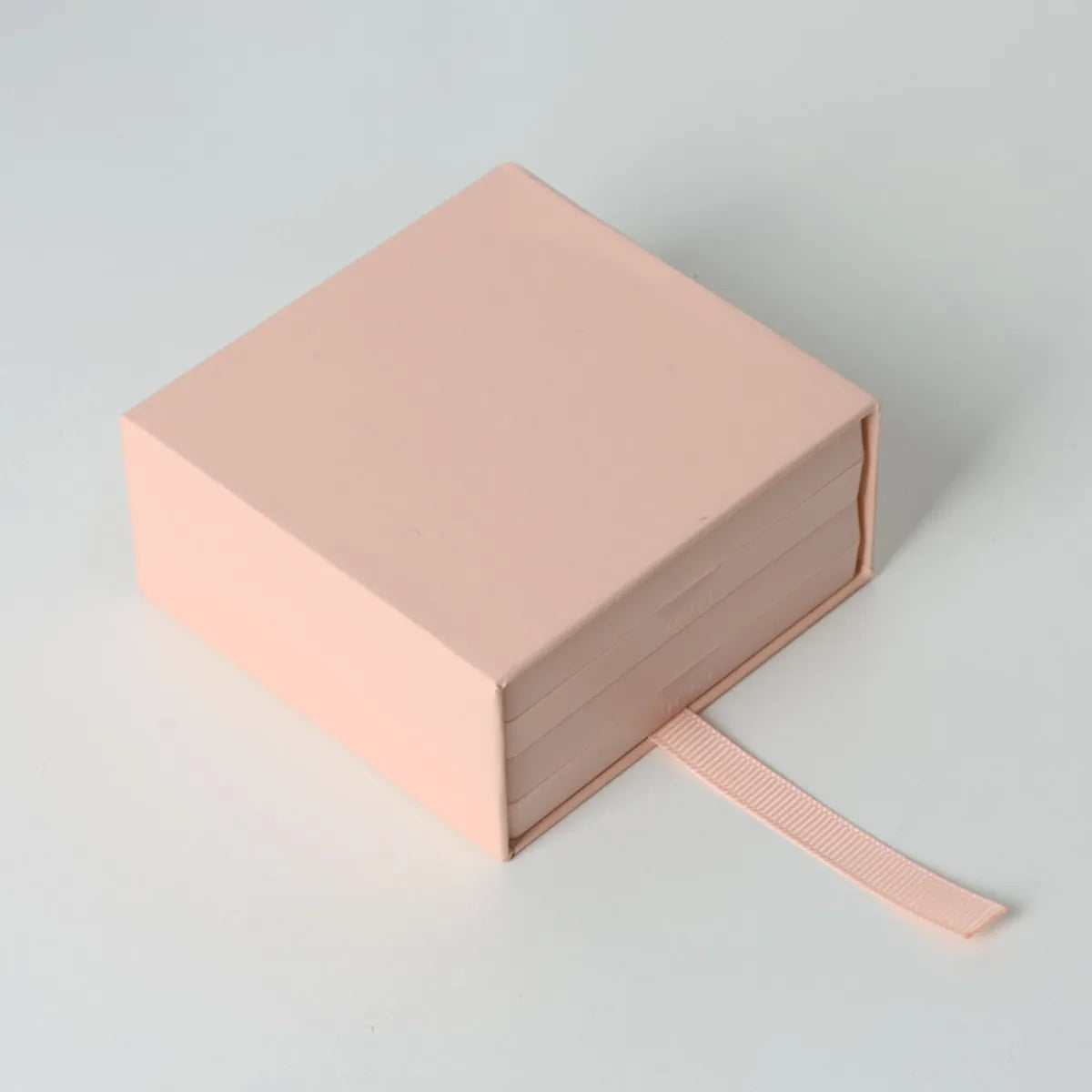 Simple Style Solid Color PE Paper Jewelry Boxes