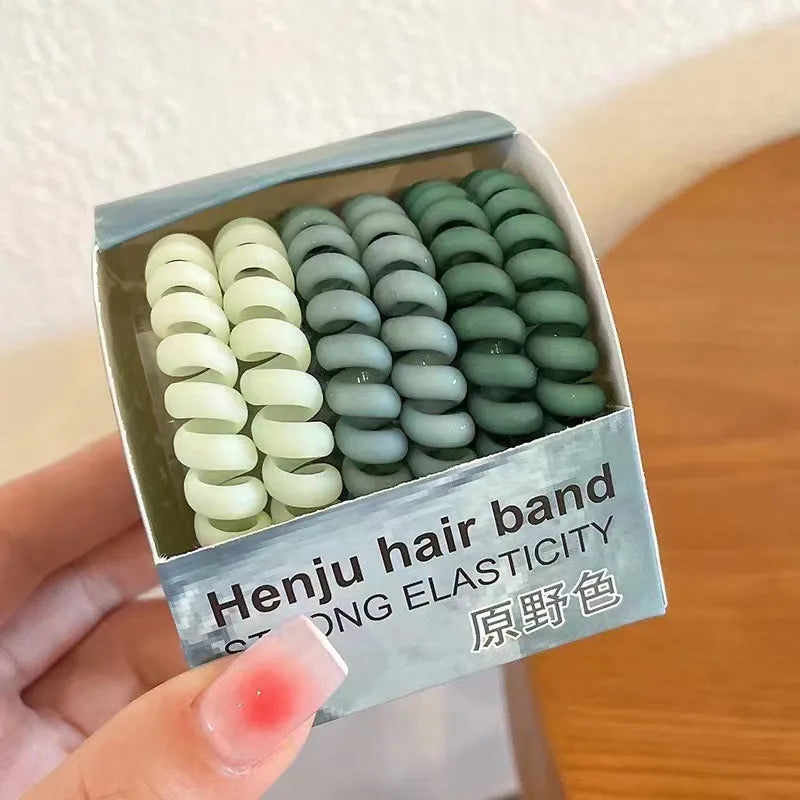 Women'S Simple Style Solid Color Plastic Hair Tie