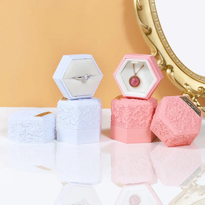 Simple Style Solid Color Plastic Jewelry Boxes