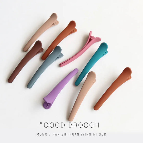 Simple Style Solid Color Plastic Resin Hair Clip 1 Piece