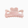Simple Style Solid Color Plastic Resin Hollow Out Hair Claws