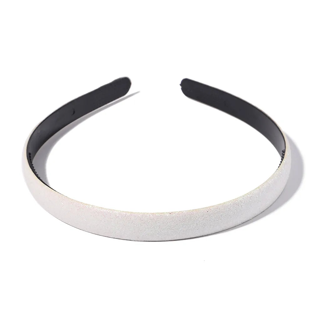 Simple Style Solid Color Polyester Hair Band