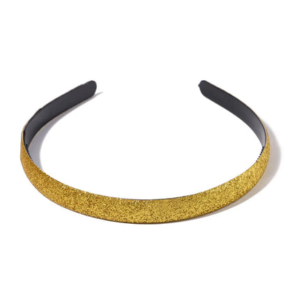 Simple Style Solid Color Polyester Hair Band