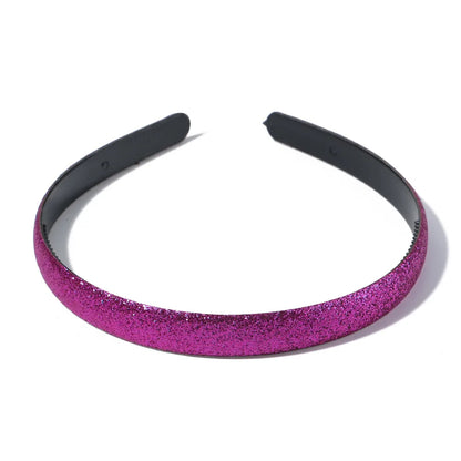 Simple Style Solid Color Polyester Hair Band