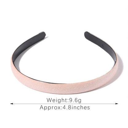 Simple Style Solid Color Polyester Hair Band