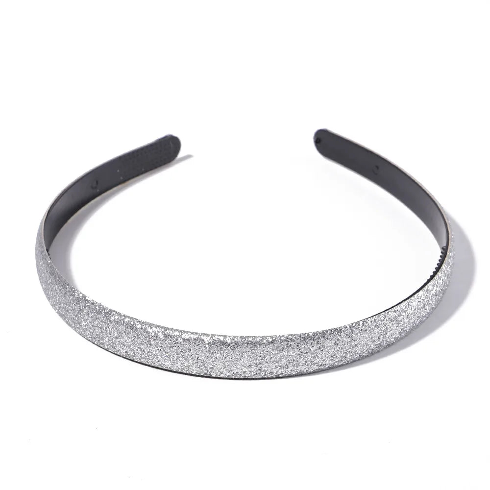 Simple Style Solid Color Polyester Hair Band