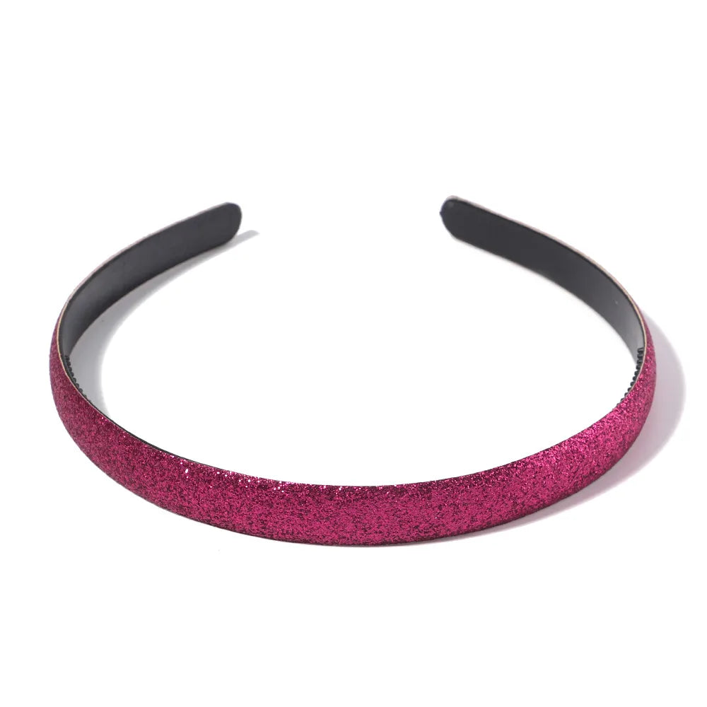 Simple Style Solid Color Polyester Hair Band