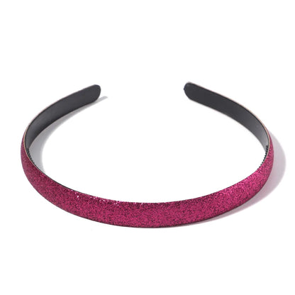 Simple Style Solid Color Polyester Hair Band