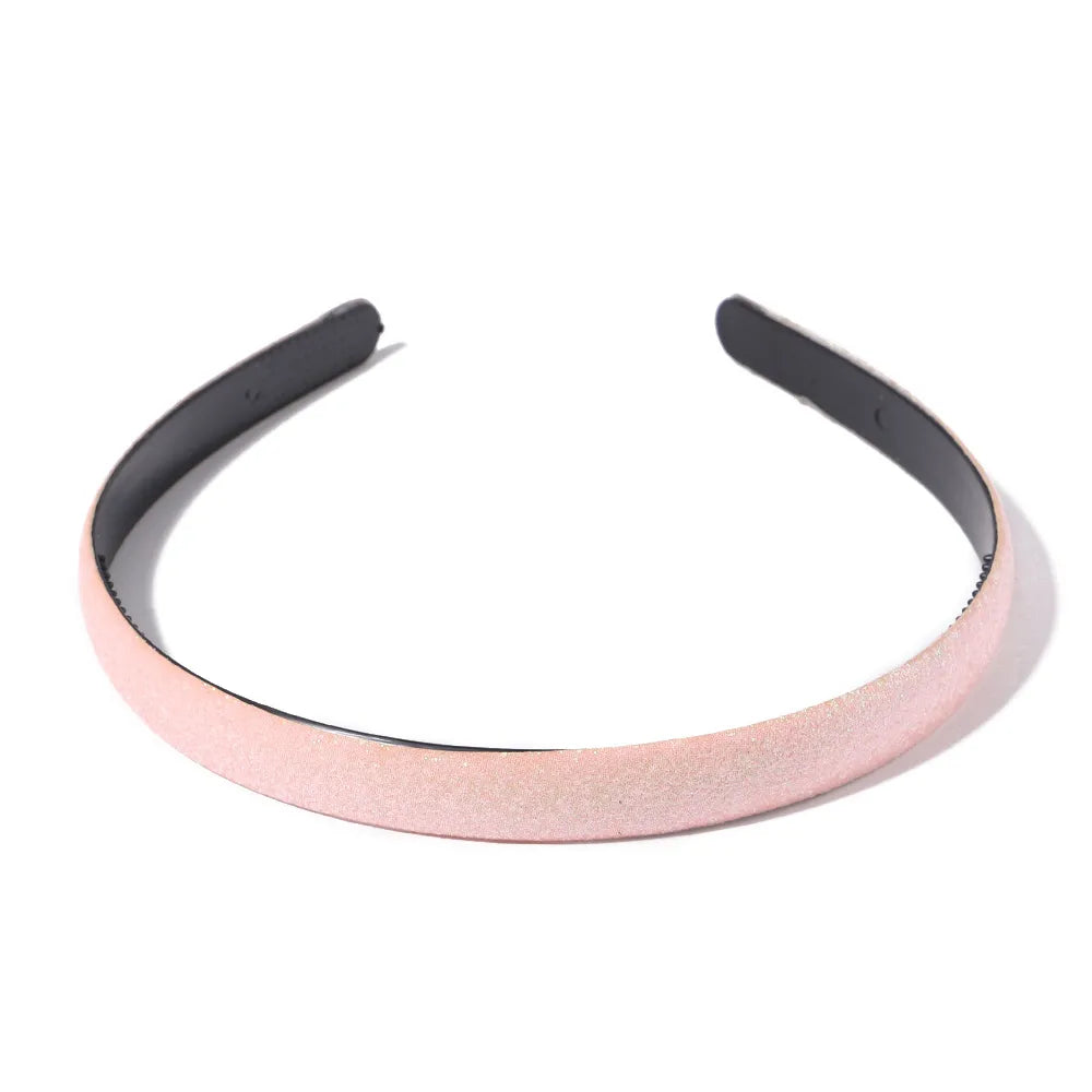 Simple Style Solid Color Polyester Hair Band