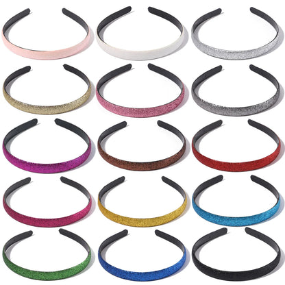 Simple Style Solid Color Polyester Hair Band