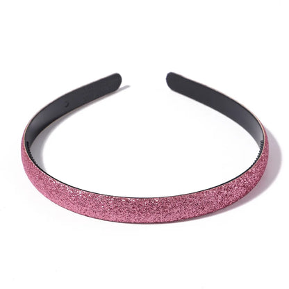 Simple Style Solid Color Polyester Hair Band