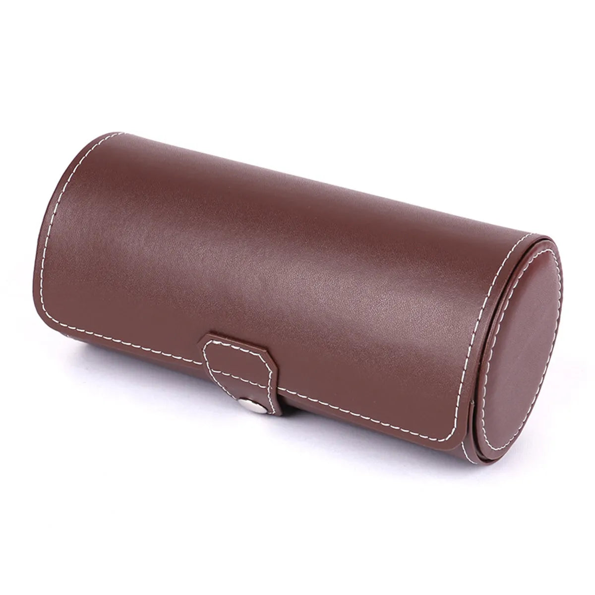 Simple Style Solid Color Pu Leather Jewelry Boxes