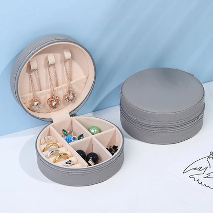 Simple Style Solid Color Pvc Jewelry Boxes