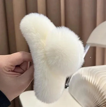 Simple Style Solid Color Rex Rabbit Fur Hair Claws