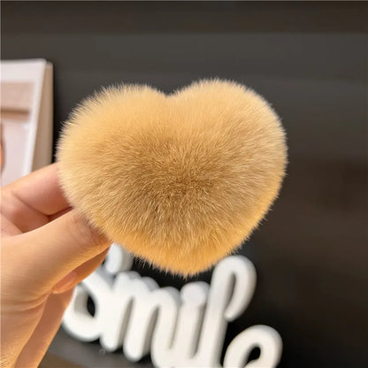 Simple Style Solid Color Rex Rabbit Fur Hair Claws