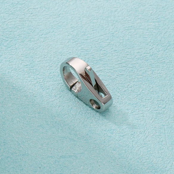 1 Piece Stainless Steel Solid Color Simple Style