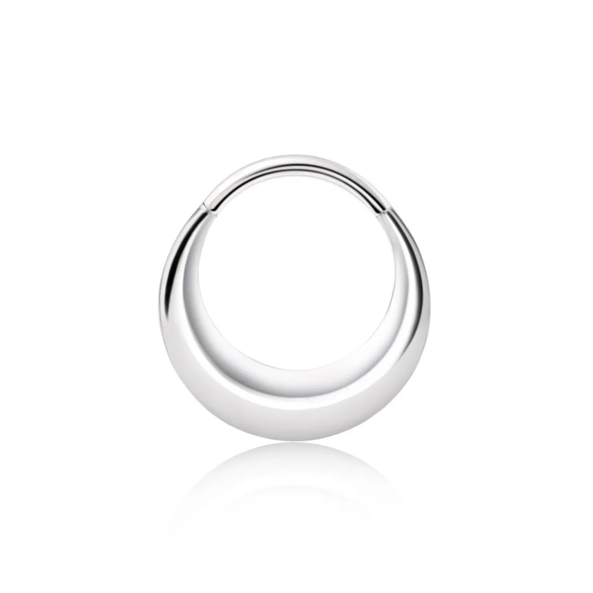 Simple Style Solid Color Stainless Steel Nose Ring In Bulk