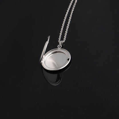 Stainless Steel 18K Gold Plated Simple Style Plating Solid Color None Pendant Necklace