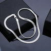 Simple Style Solid Color Stainless Steel Plating Gold Plated Unisex Necklace