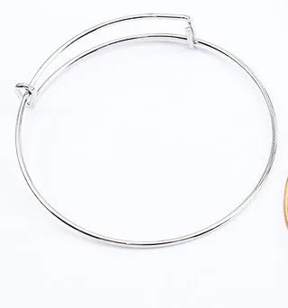 Simple Style Solid Color Stainless Steel Women'S Bangle