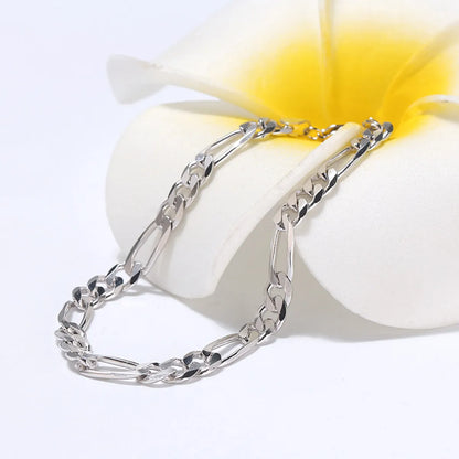 Simple Style Solid Color Sterling Silver Asymmetrical Rhinestones 18k Gold Plated Rhodium Plated Silver Plated Bracelets