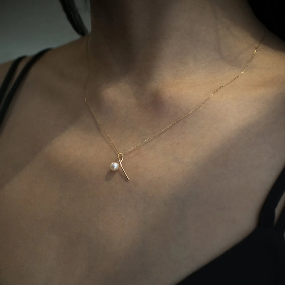 Simple Style Solid Color Sterling Silver Patchwork Plating 14k Gold Plated Pendant Necklace