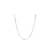 Simple Style Solid Color Sterling Silver Plating Chain Unisex Necklace