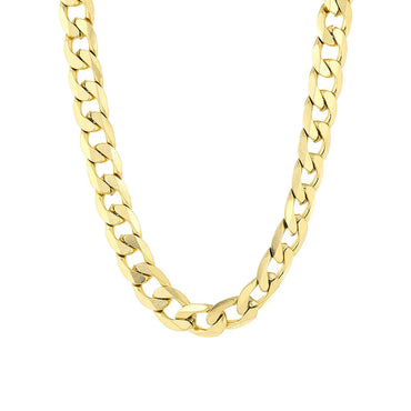 Simple Style Solid Color Titanium Steel Chain 18K Gold Plated Women'S Bracelets Necklace