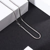 Simple Style Solid Color Titanium Steel Plating Unisex Necklace