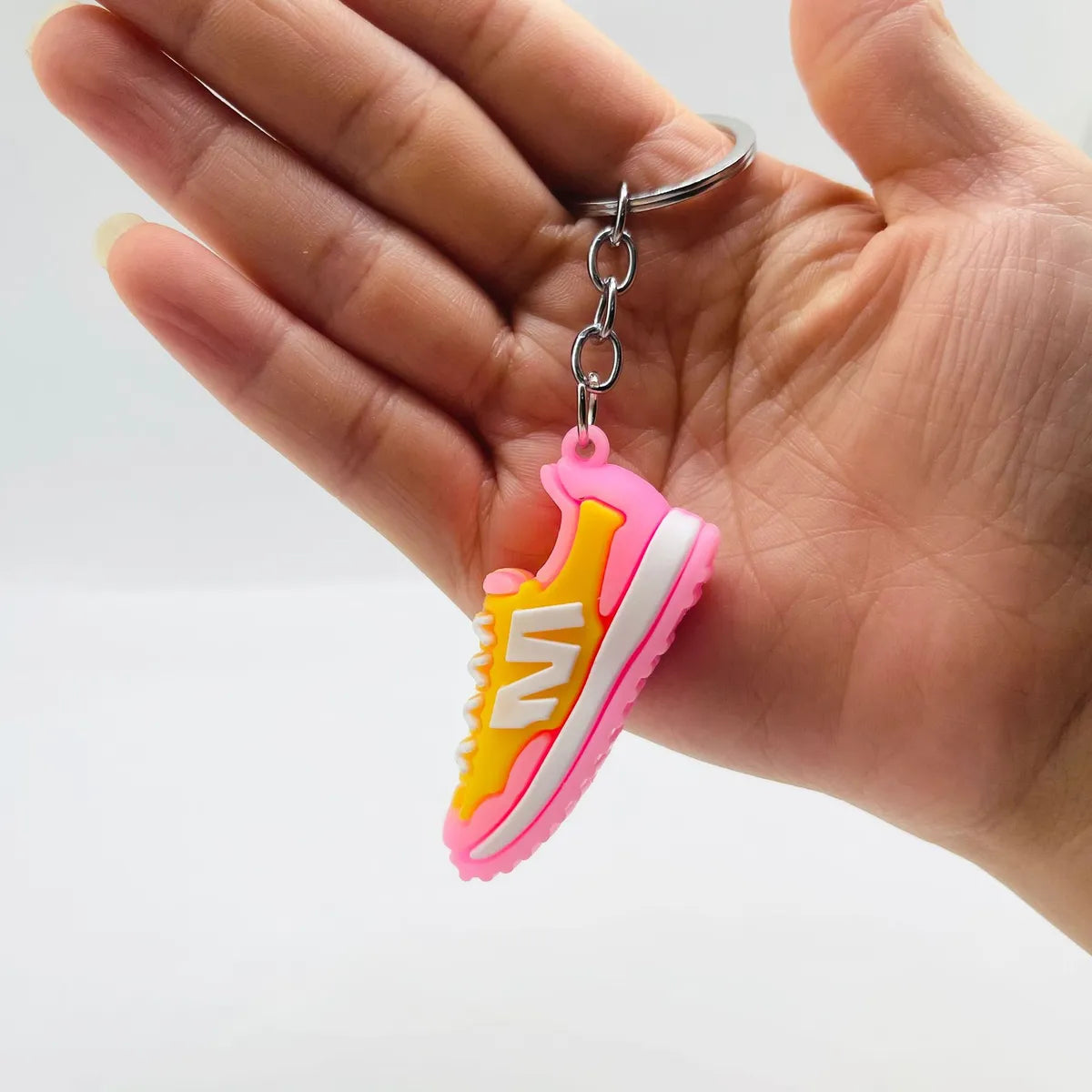 Simple Style Sports Shoe PVC Unisex Bag Pendant Keychain