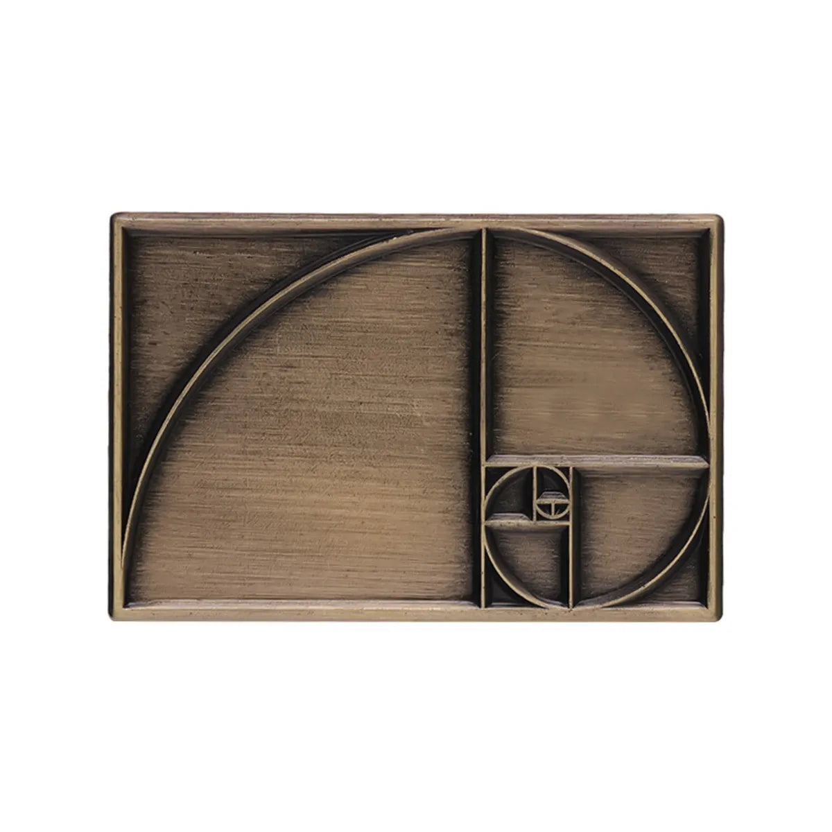 Simple Style Square Alloy Plating Unisex Brooches