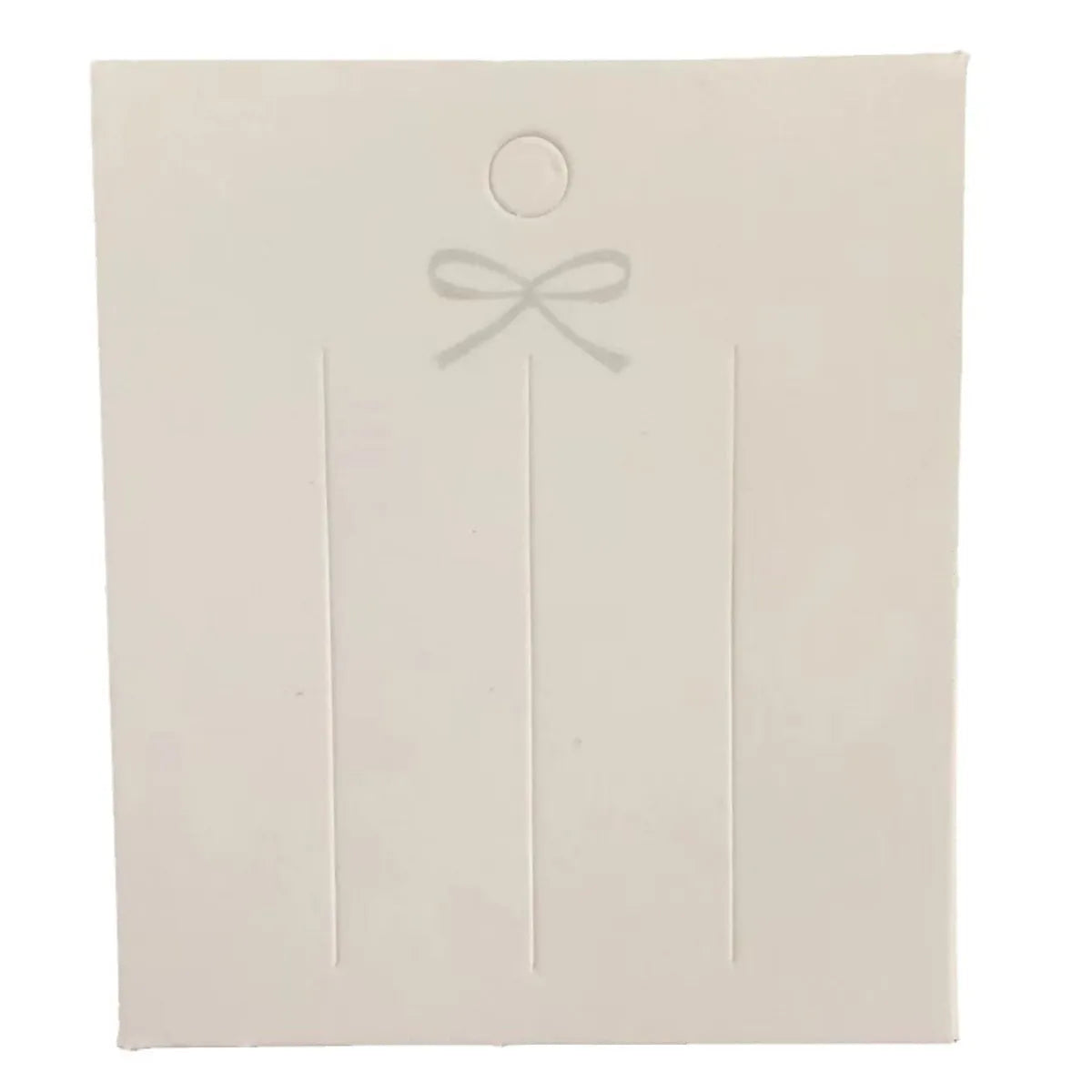 Simple Style Square Paper Jewelry Packaging Bags