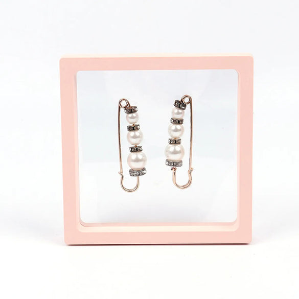 Simple Style Square Plastic Jewelry Boxes