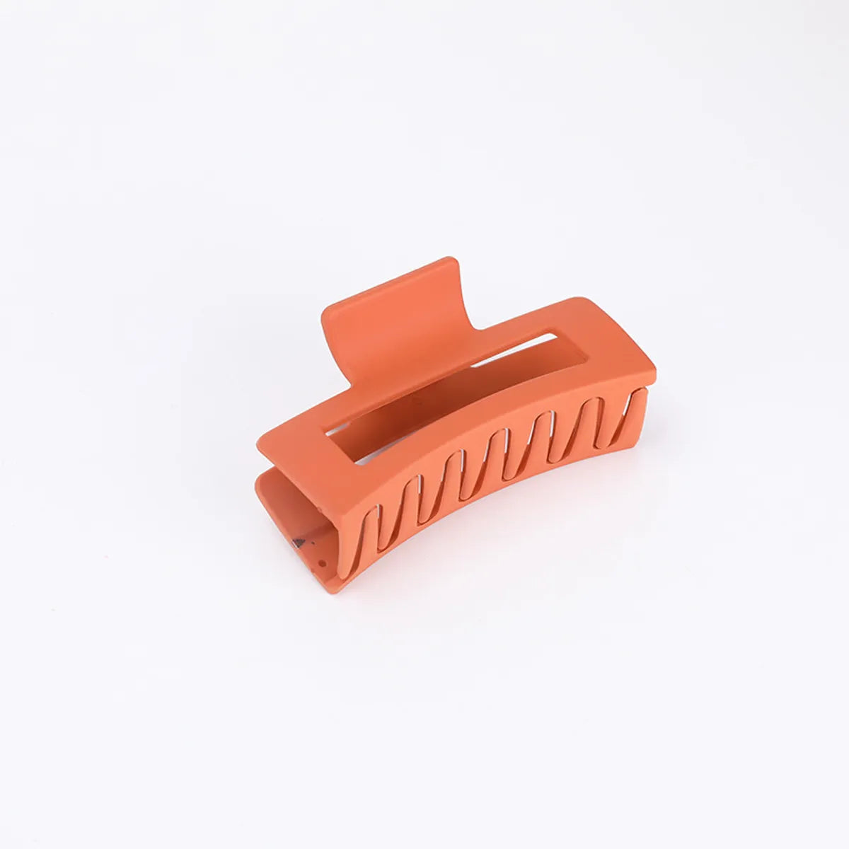 Simple Style Square Plastic Stoving Varnish Hair Claws