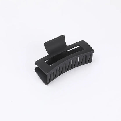 Simple Style Square Plastic Stoving Varnish Hair Claws