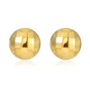 Simple Style Stainless Steel Round Square Electroplated Women's Earrings