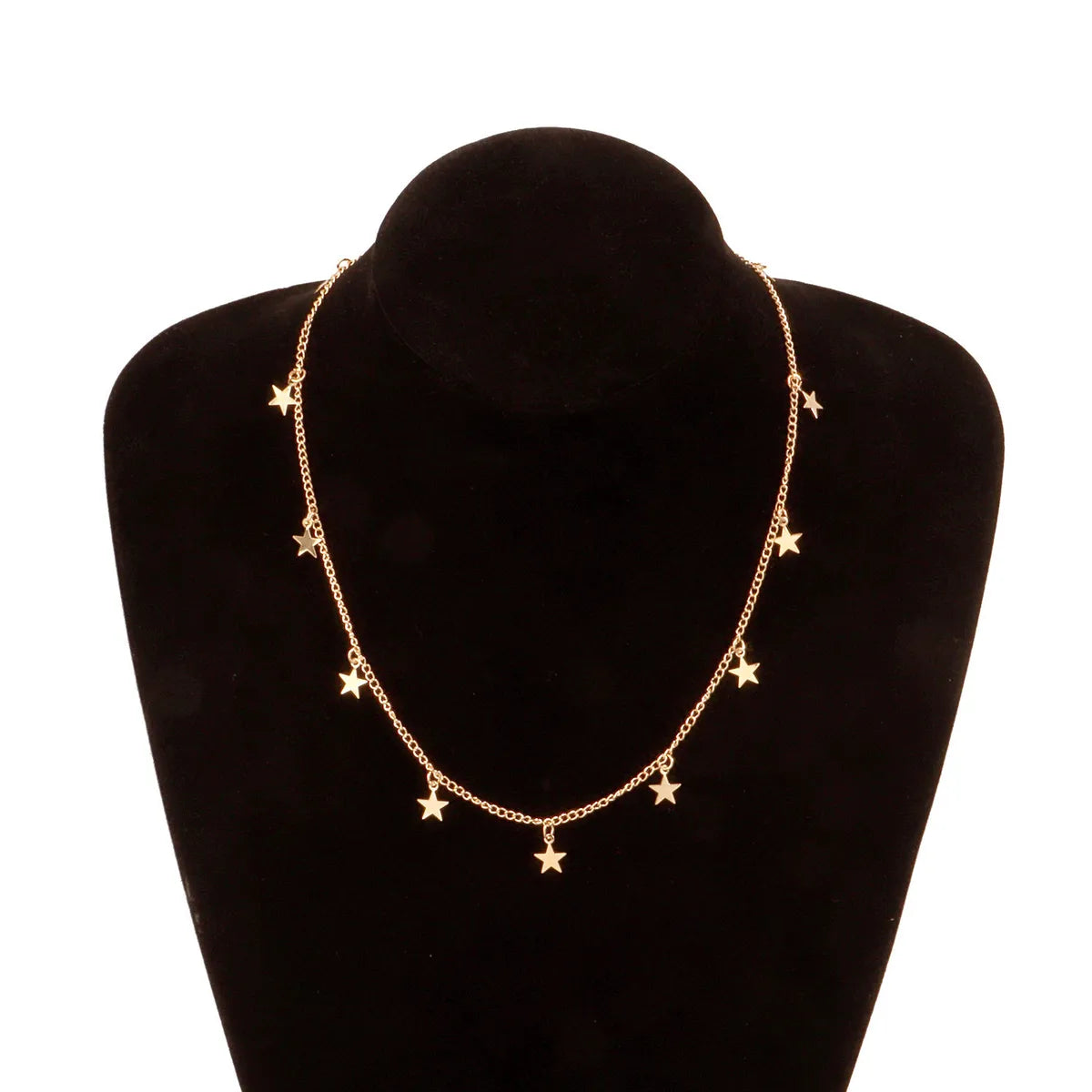 Simple Style Star Alloy Plating Women'S Necklace