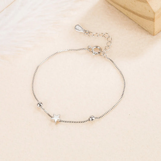 Simple Style Star Copper Plating Bracelets 1 Piece