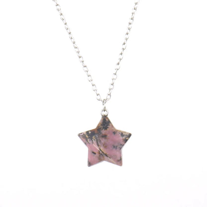 Simple Style Star Crystal Handmade Pendant Necklace 1 Piece