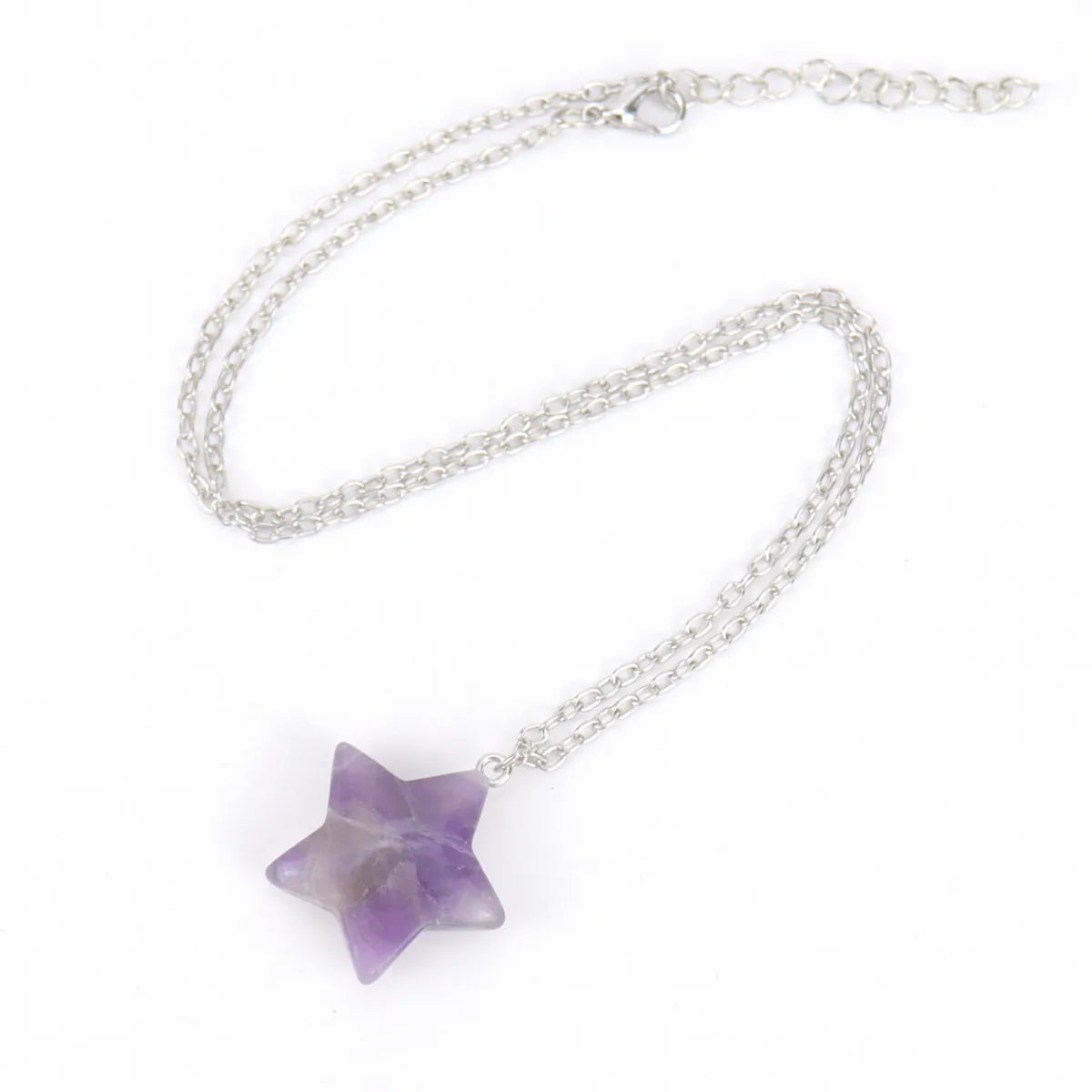 Simple Style Star Crystal Handmade Pendant Necklace 1 Piece