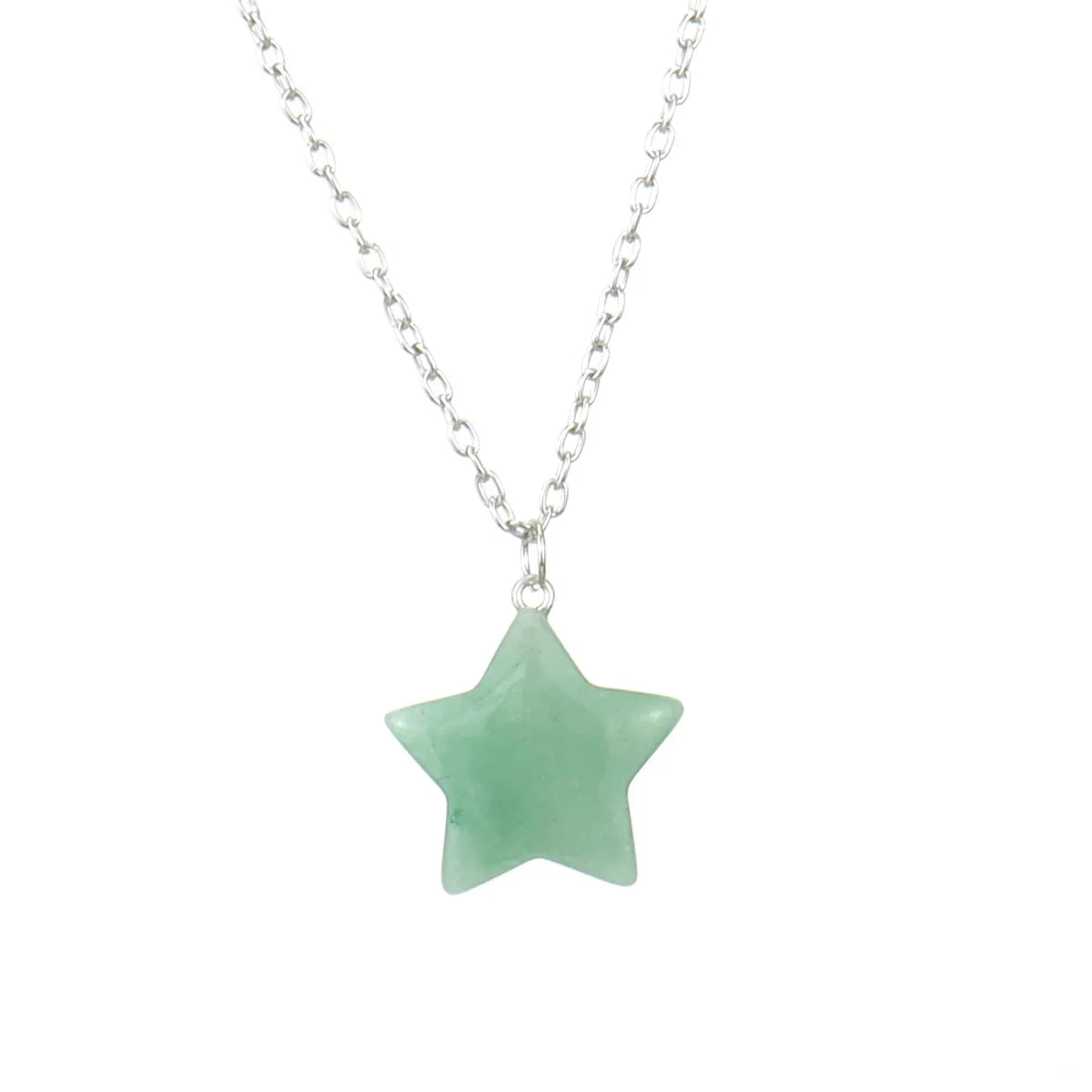 Simple Style Star Crystal Handmade Pendant Necklace 1 Piece