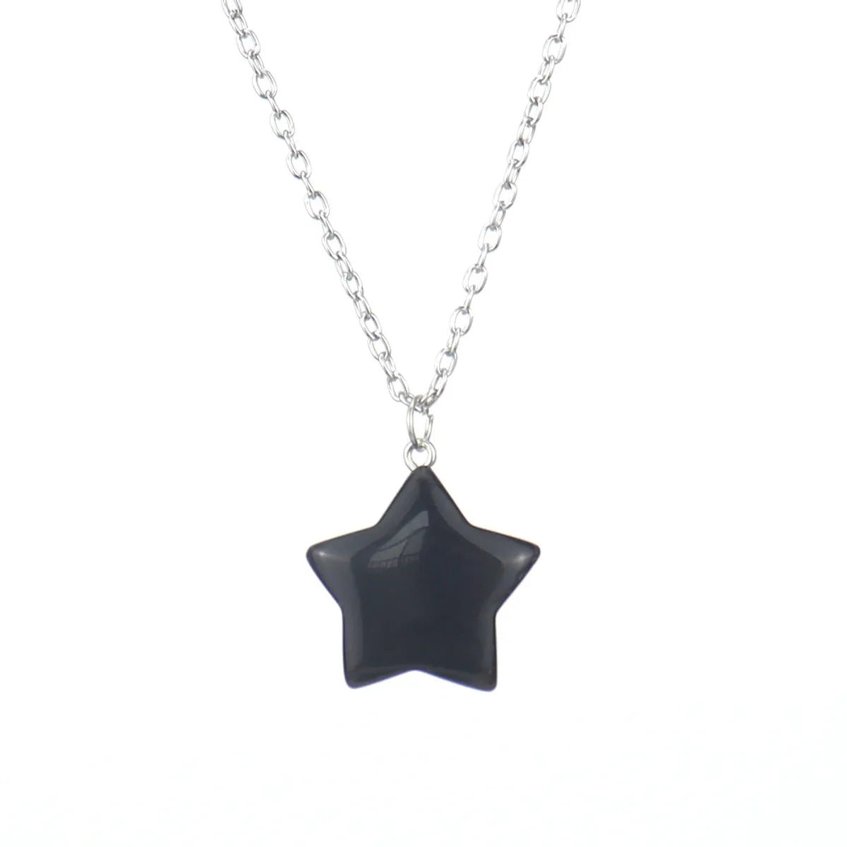 Simple Style Star Crystal Handmade Pendant Necklace 1 Piece