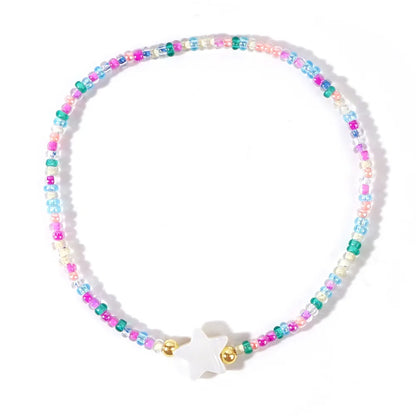 Simple Style Star Glass Wholesale Bracelets