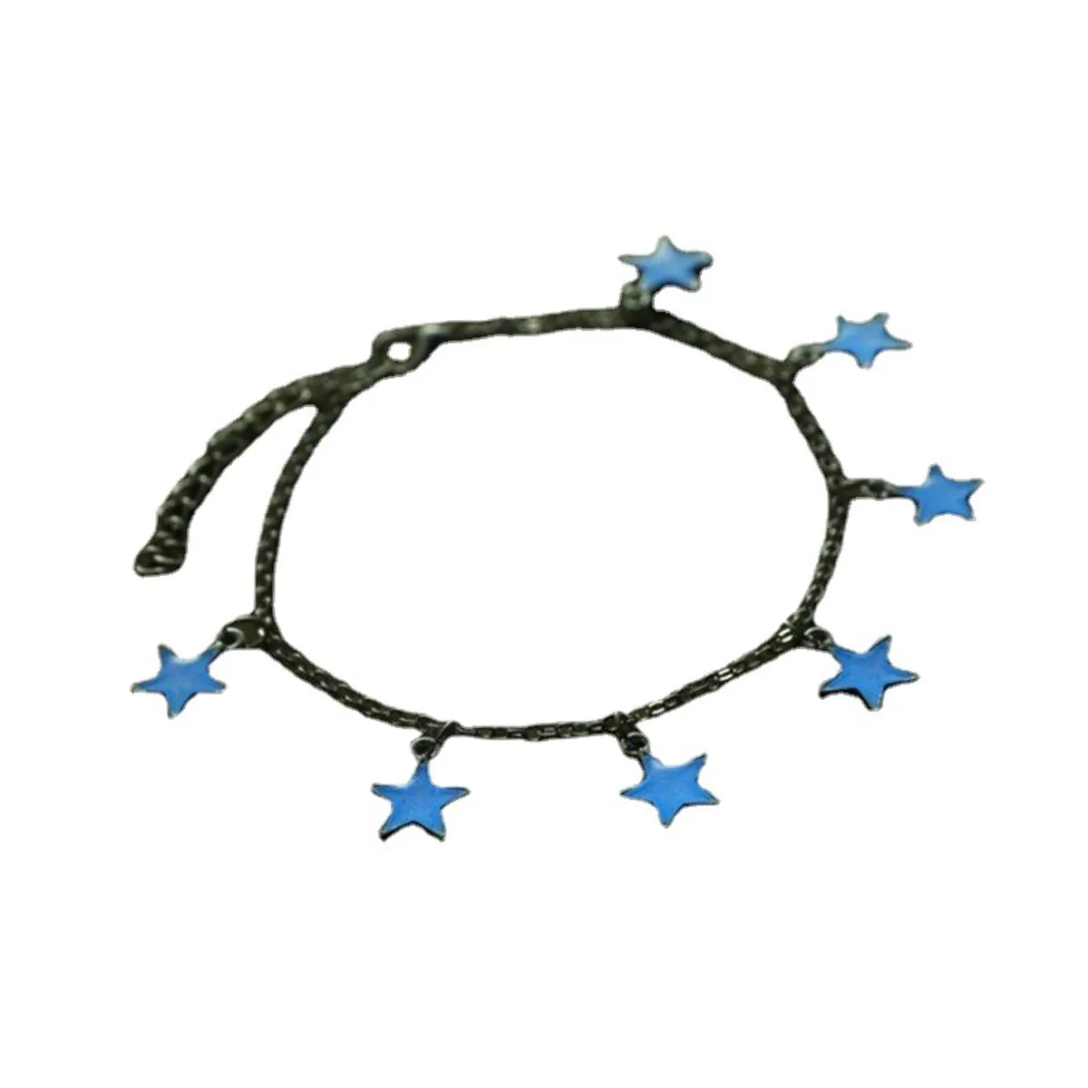 Simple Style Star Heart Shape Alloy Wholesale Bracelets