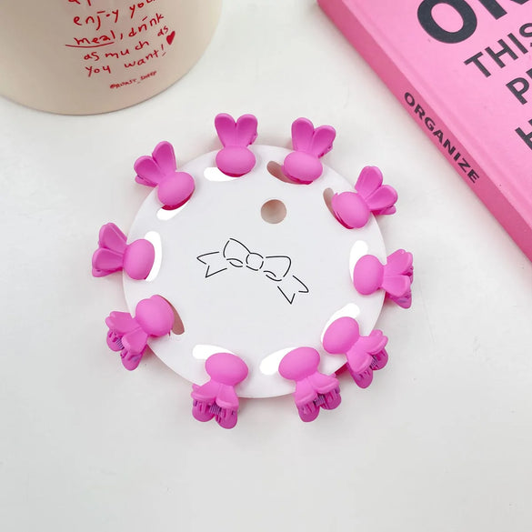 Simple Style Star Heart Shape Plastic Hair Claws