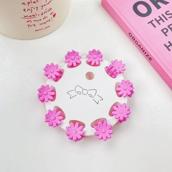 Simple Style Star Heart Shape Plastic Hair Claws